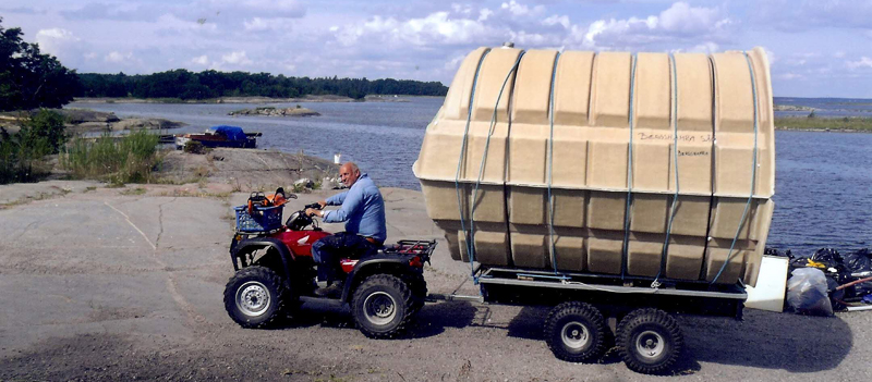 Jordkällare transport